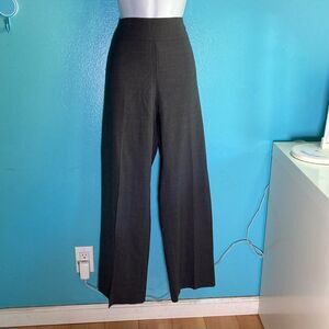 La Via 18  Womens Size 8 Gray Wool Blend Straight Leg Dress Pants